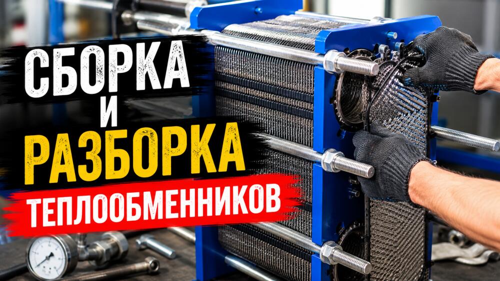 Инструкция по сборке и разборке пластинчатых теплообменников