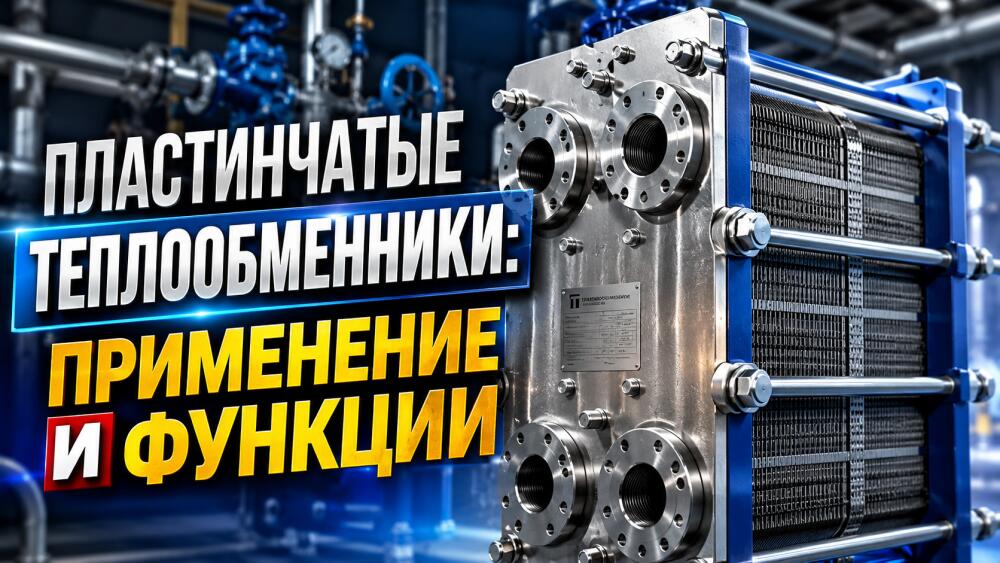 Назначение и сферы применения пластинчатых теплообменников