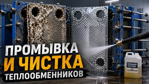 Промывка и чистка пластинчатых теплообменников