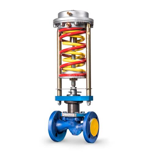 Регулятор давления «до себя» RDT-S с исполнением диапазона настройки 2.3 (1,4...15,8 бар), PN25, Теплосила
