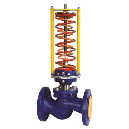 Регулятор перепада давления RDT с исполнением диапазона настройки 1.1 (0,16…1,8 бар), PN16, Теплосила