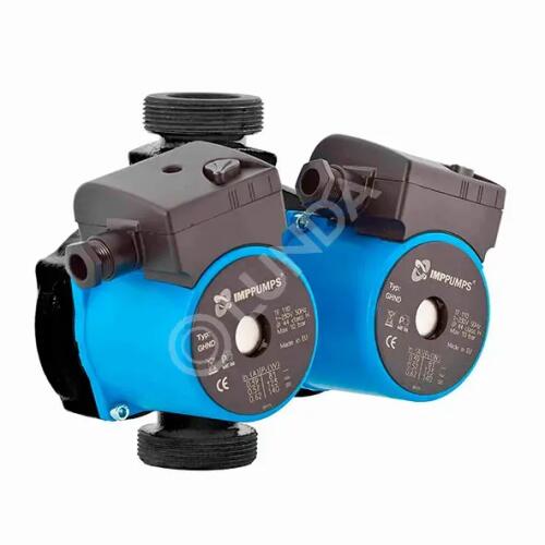 Циркуляционный насос сдвоенный GHND, резьбовой, IMP