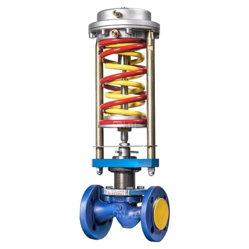 Регулятор давления «перепуска» RDT-B с исполнением диапазона настройки 0.1 (0,08…0,9 бар), PN16, Теплосила